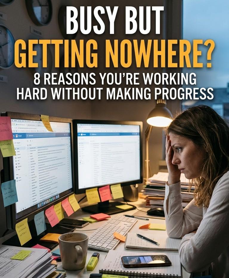 Busy but Getting Nowhere? 8 Reasons You're Working Hard Without Making Progress