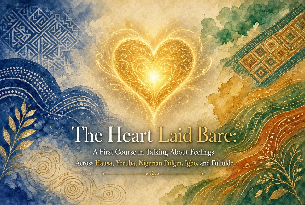The Heart Laid Bare: A First Course in Talking About Feelings Across Hausa, Yoruba, Nigerian Pidgin, Igbo, and Fulfulde