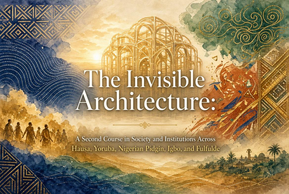 The Invisible Architecture: A Second Course in Society and Institutions Across Hausa, Yoruba, Nigerian Pidgin, Igbo, and Fulfulde