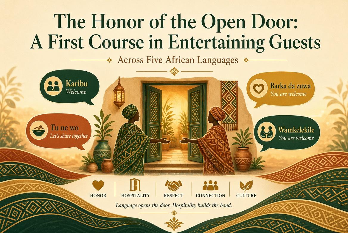 The Honor of the Open Door: A First Course in Entertaining Guests Across Five African Languages