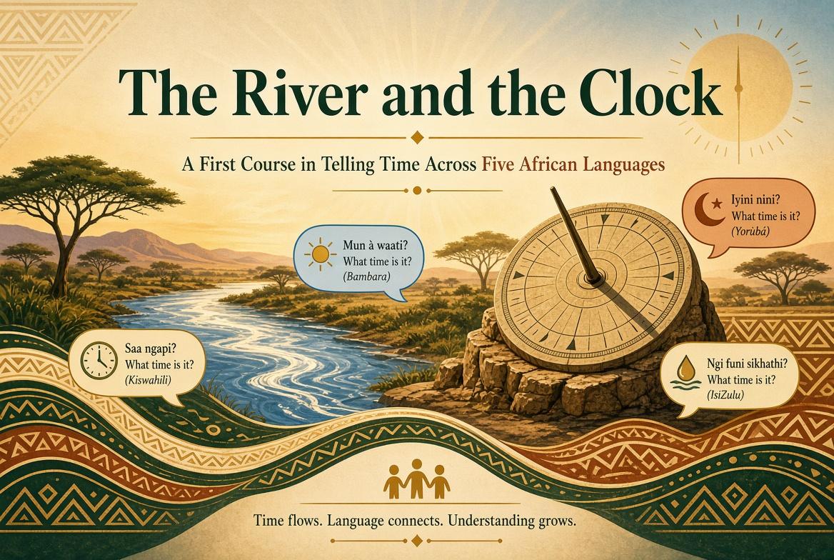 The River and the Clock: A First Course in Telling Time Across Five African Languages